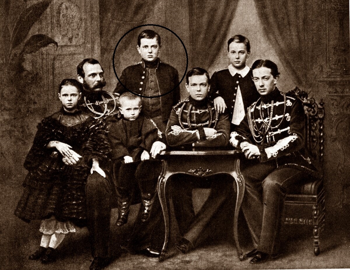 1860 год Владимиру было тогда 13 лет