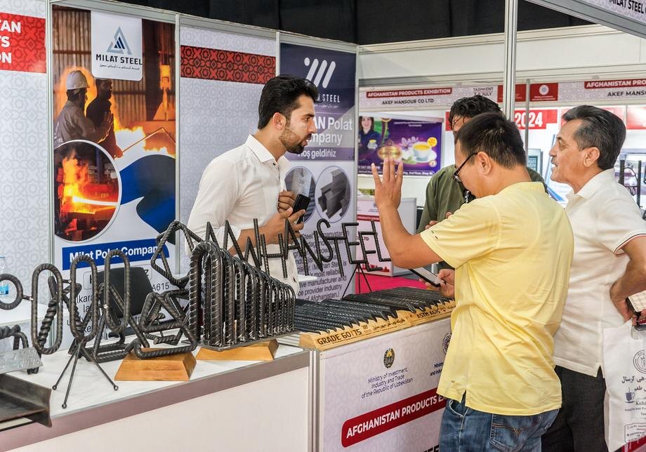 На выставке Made in Afghanistan в Ташкенте. Фото Андрея Кудряшова/«Фергана»