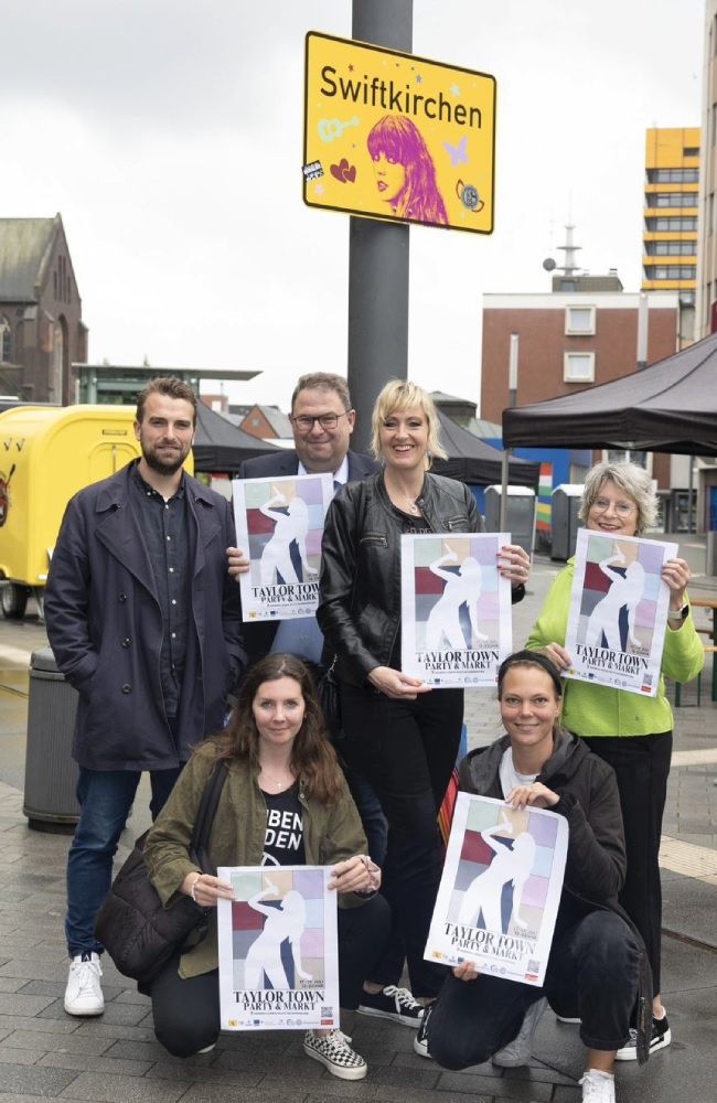     Знак «Свифткирхен» в Гельзенкирхене / Фото: соцсети Гельзенкирхена