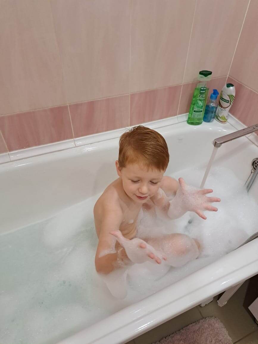 мой внук Лёва, ему 4 года