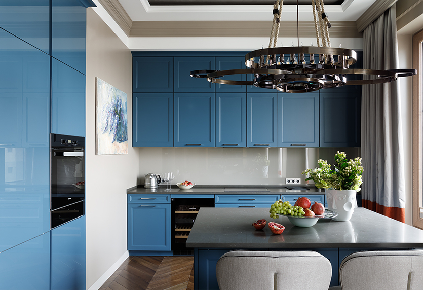 Фрагмент кухни. Здесь и далее: фото из проекта Алины Лавренченко