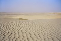 Пустынный ландшафт в Катаре