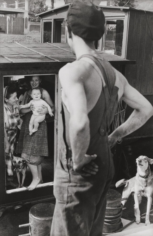 Речник и его семья. Франция, 1962. Фотограф Анри Картье-Брессон