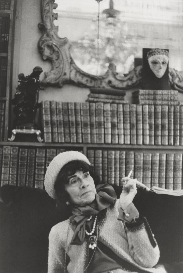 Коко Шанель, Париж, 1964. Фотограф Анри Картье-Брессон 