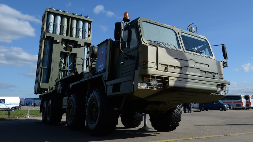     Пусковая установка ЗРК С-350 «Витязь» РИА Новости Рамиль Ситдиков