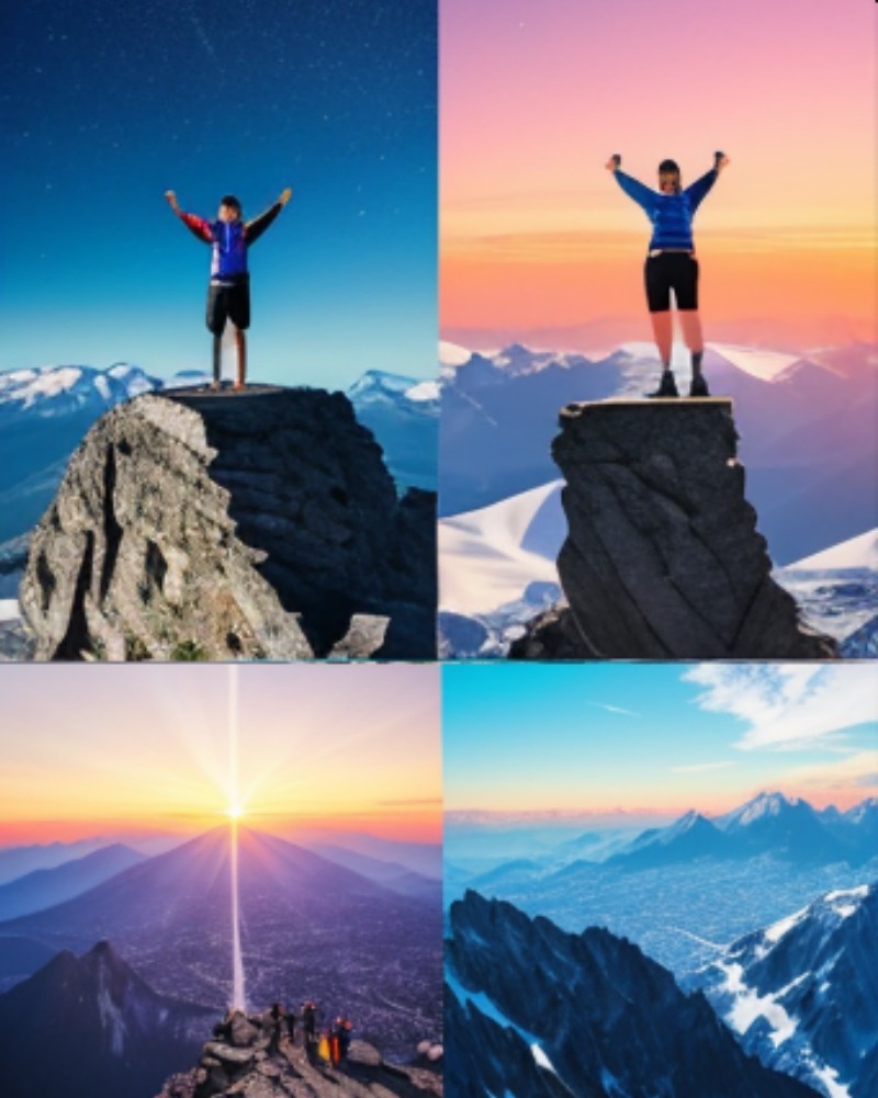 Успех и стремление к своим мечтам.