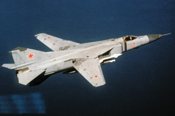    МиГ-23М ВВС СССР, схожий с разбившимся / US military