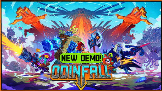 Odinfall (Demo) - динамичный выживач Viking-themed, rogue-lite, twin-stick shooter