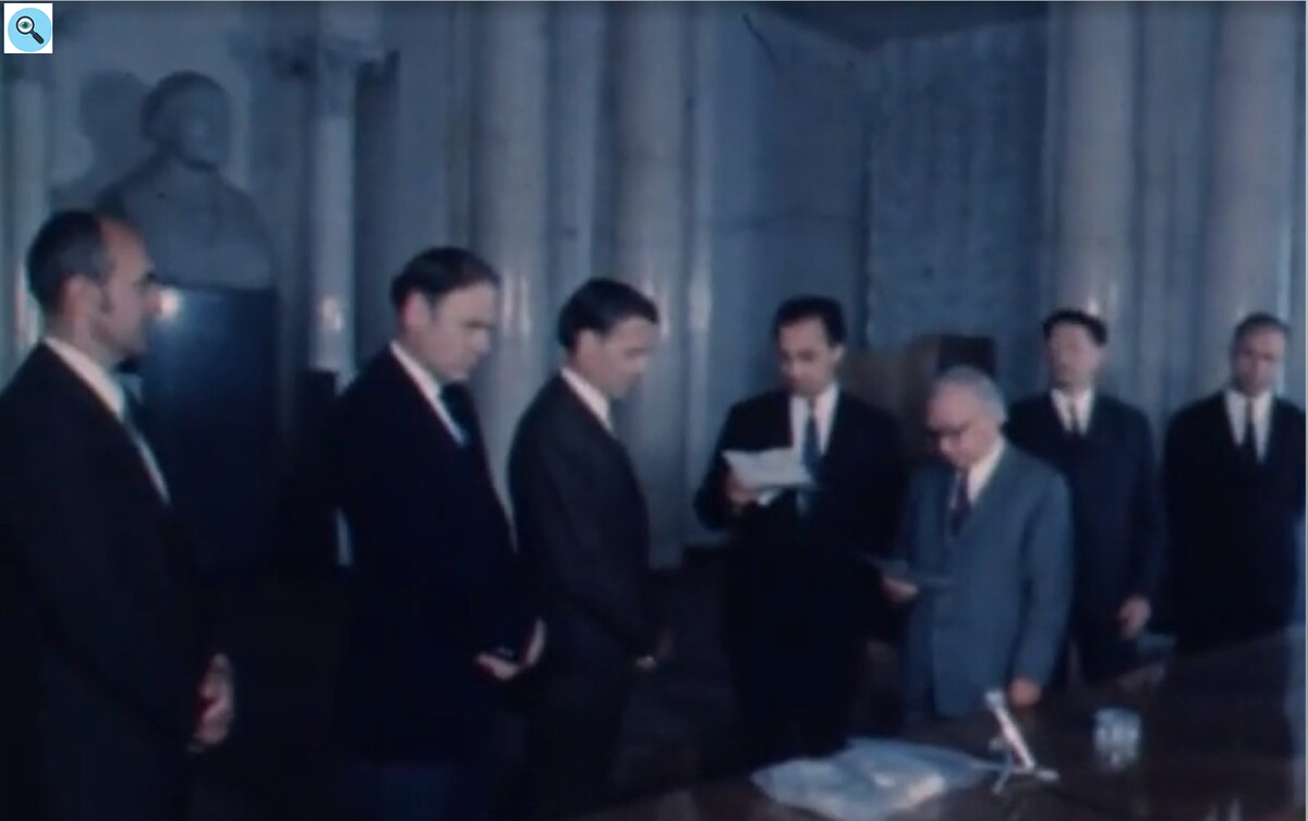 Обмен Лунным грунтом 10 июня 1971 года  