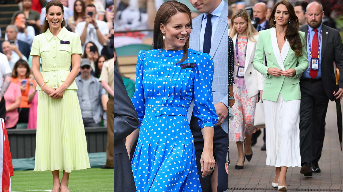   Из всех четырех главных теннисных турниров мира Уимблдон, несомненно, самый стильный - это подтверждает не кто иной, как принцесса Кейт Миддлтон.