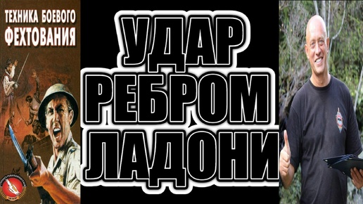 Техника Боевого Фехтования рукопашный бой удары ребром ладони. Вадим Старов Защита Система Спецназ.