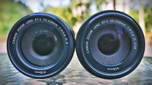 CANON EF-S 55-250mm f/4-5.6 IS: версия II vs STM. Стоит ли переплачивать?