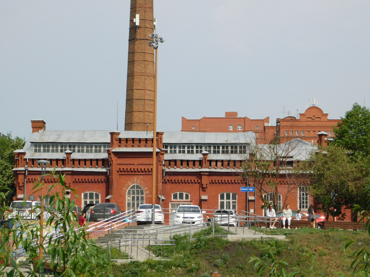 Здание первой электростанции в Екатеринбурге, которая заработала в 1894 году. Фото автора.