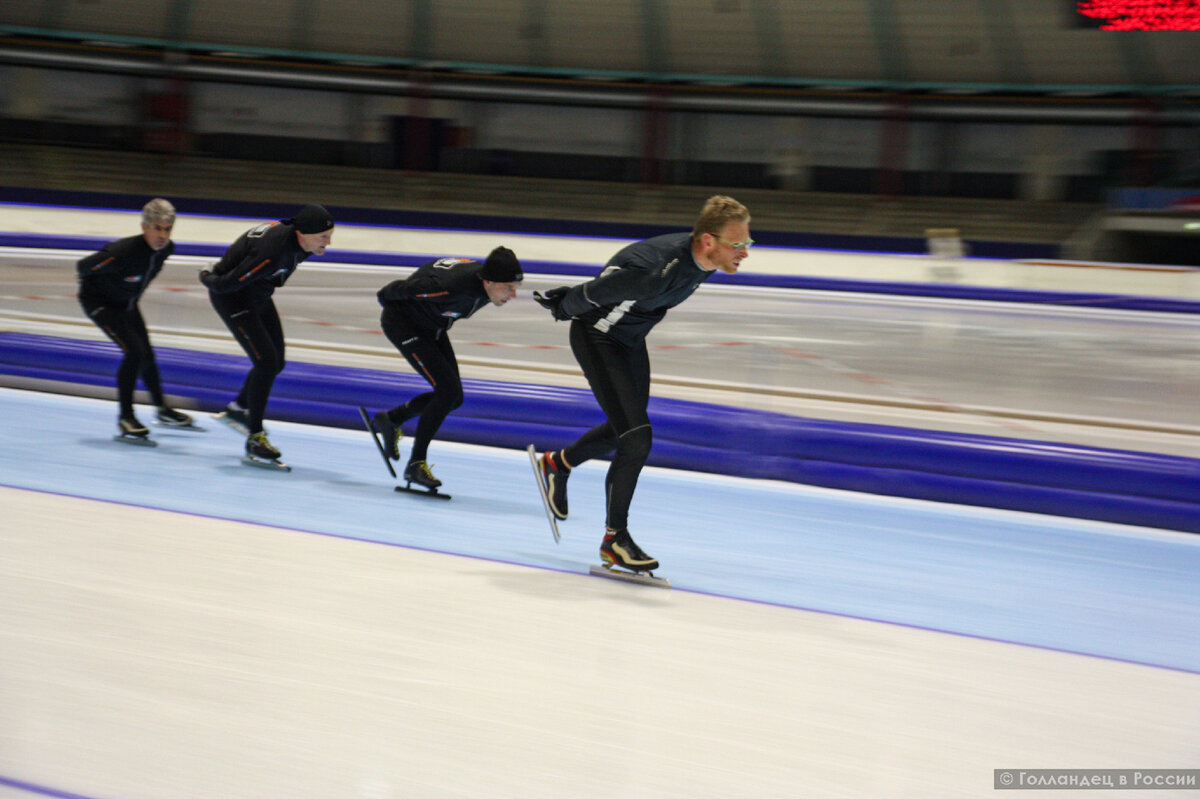 Голландские спортсмены готовятся к тренировкам. Фото: Голландец в России