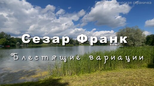 Сезар Франк, блестящие вариации. Музыка для души