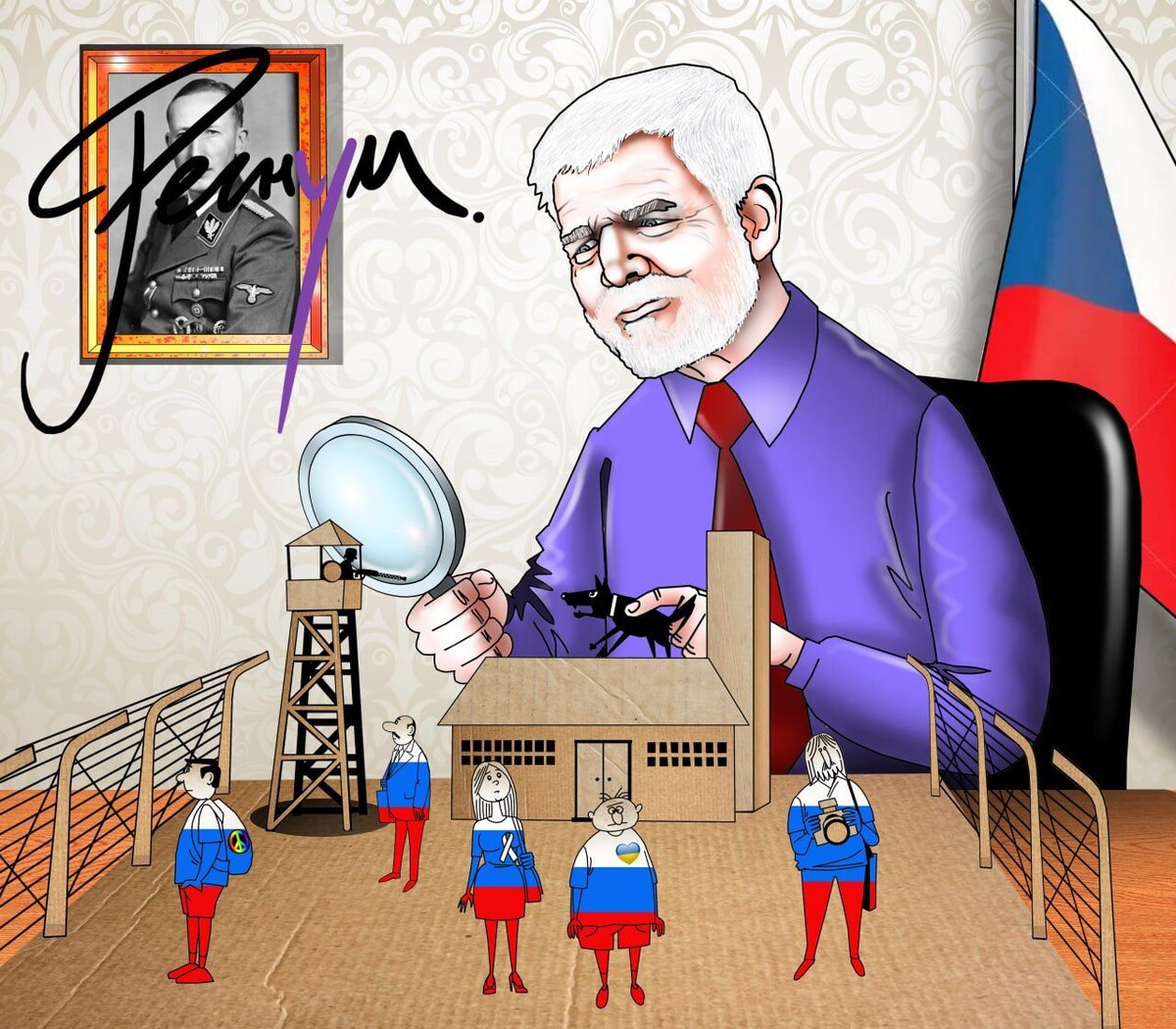    Президент Чехии заявил, что за русскими, оказавшимися в Европе, надо внимательно следить Сергей Корсун © ИА Регнум