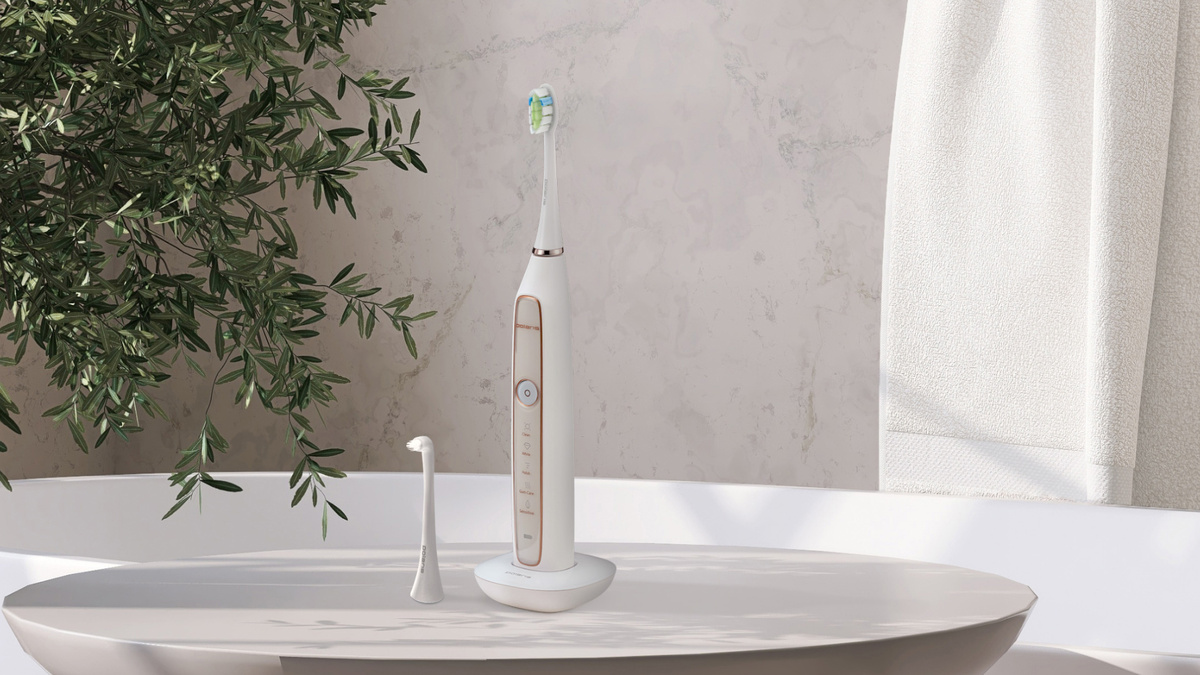 Звуковая электрическая зубная щетка Polaris PETB 0101 TC