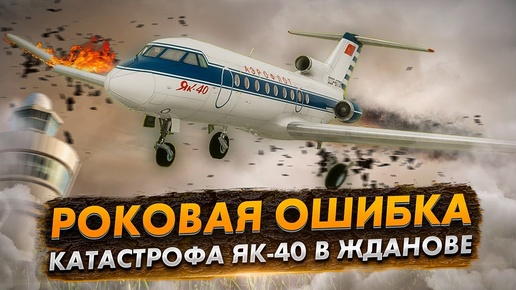 Авиакатастрофа Як 40 под Ждановом. Роковая ошибка