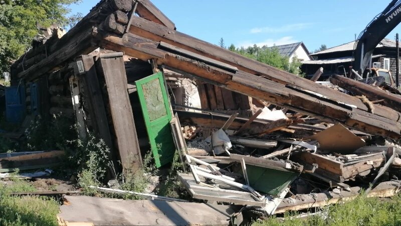     Снос дома на ул. Короленко, 112. Екатерина Карзова