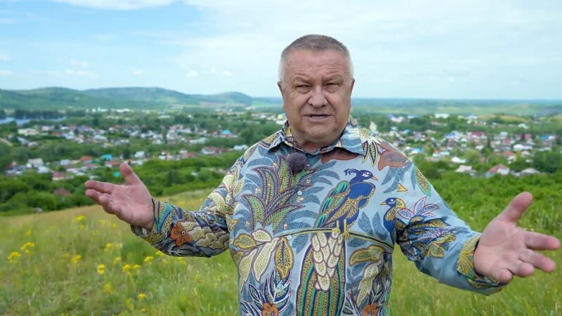     Сергей Писарев в Змеиногорске. Скриншоты фильма «Змеиногорск - сокровища подземного города».