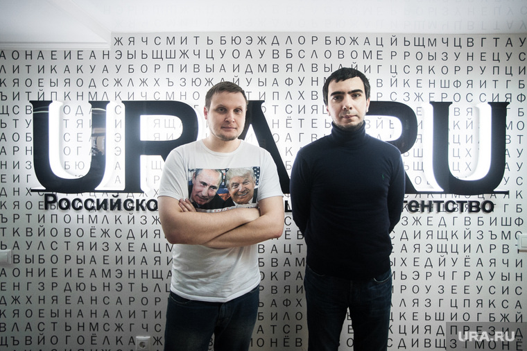 Вован и Лексус в офисе URA.RU в 2017 году. Фото: Анна Майорова © URA.RU