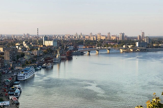    Днепр в Киеве. Фото: Commons.wikimedia.org