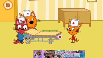 Мультфильм Игра для малышей Три Кота 🐈🦮🤩 Прививка для котят 🧫💉💊