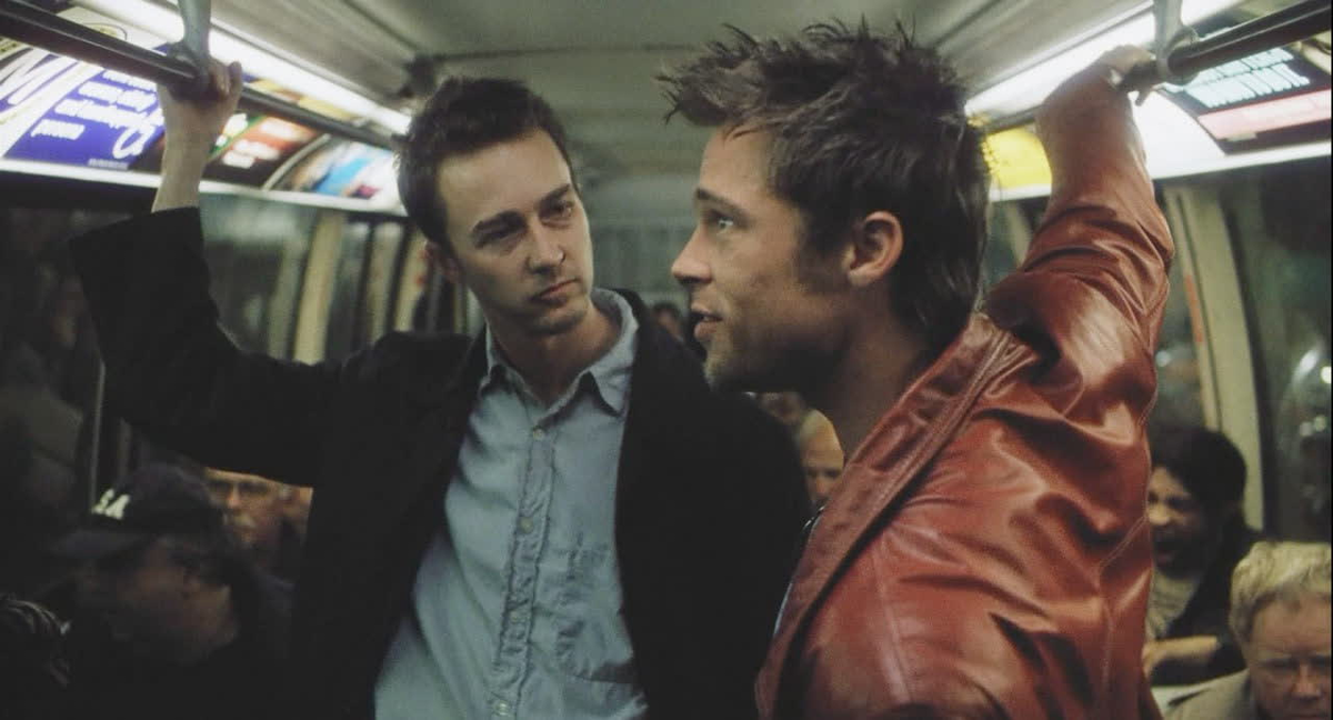 Кадр из фильма "Бойцовский клуб"