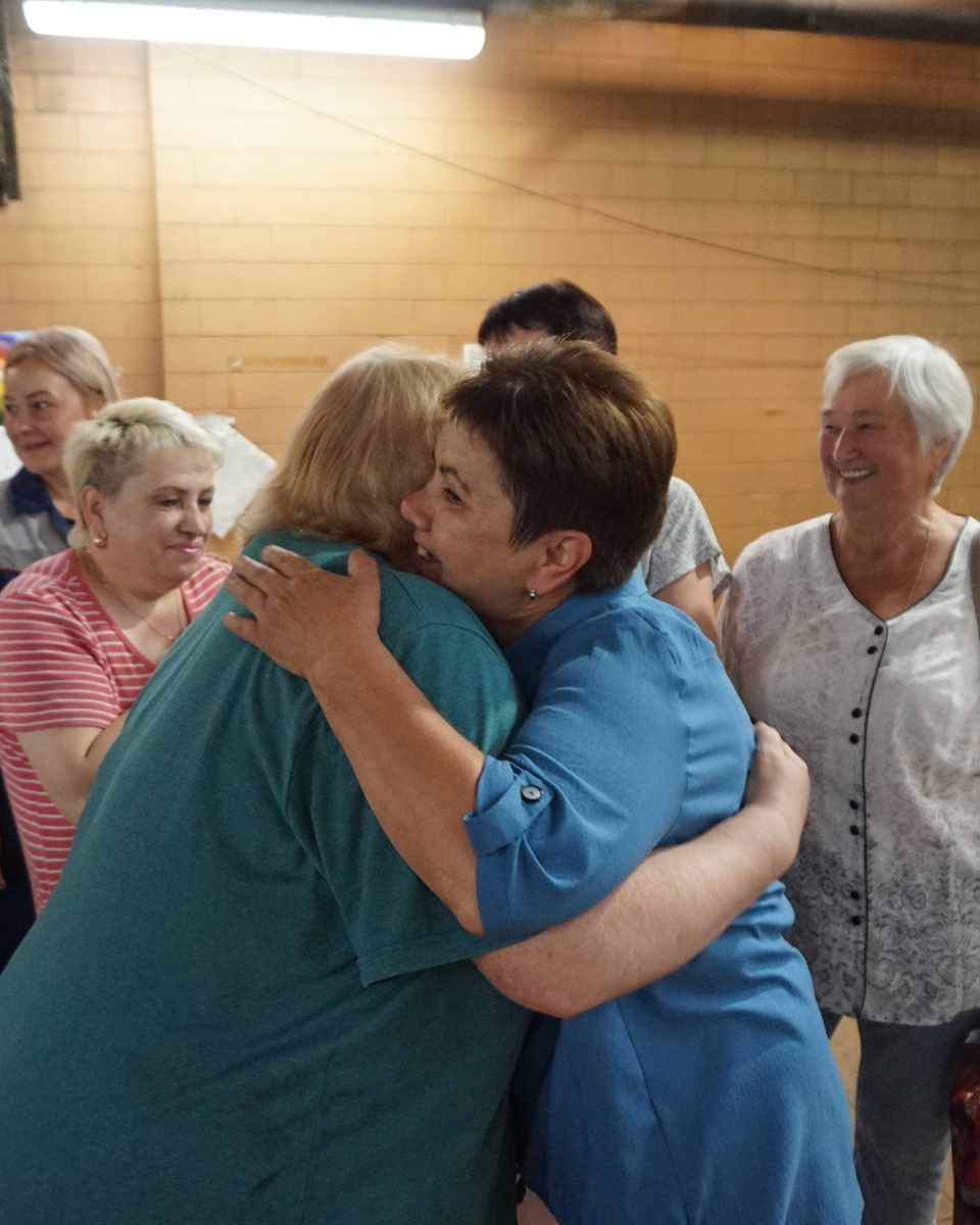 Теплая встреча.