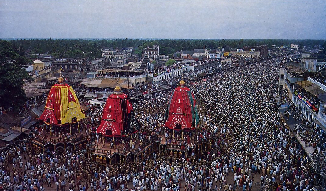 Ратха-ятра - грандиозное событие в Индии, которые уже несколько десятилетий проводят и на Западе