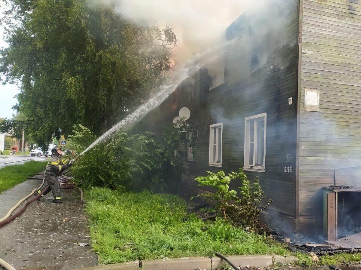 Погорельцы в Вологодской области получат компенсацию В течение дня