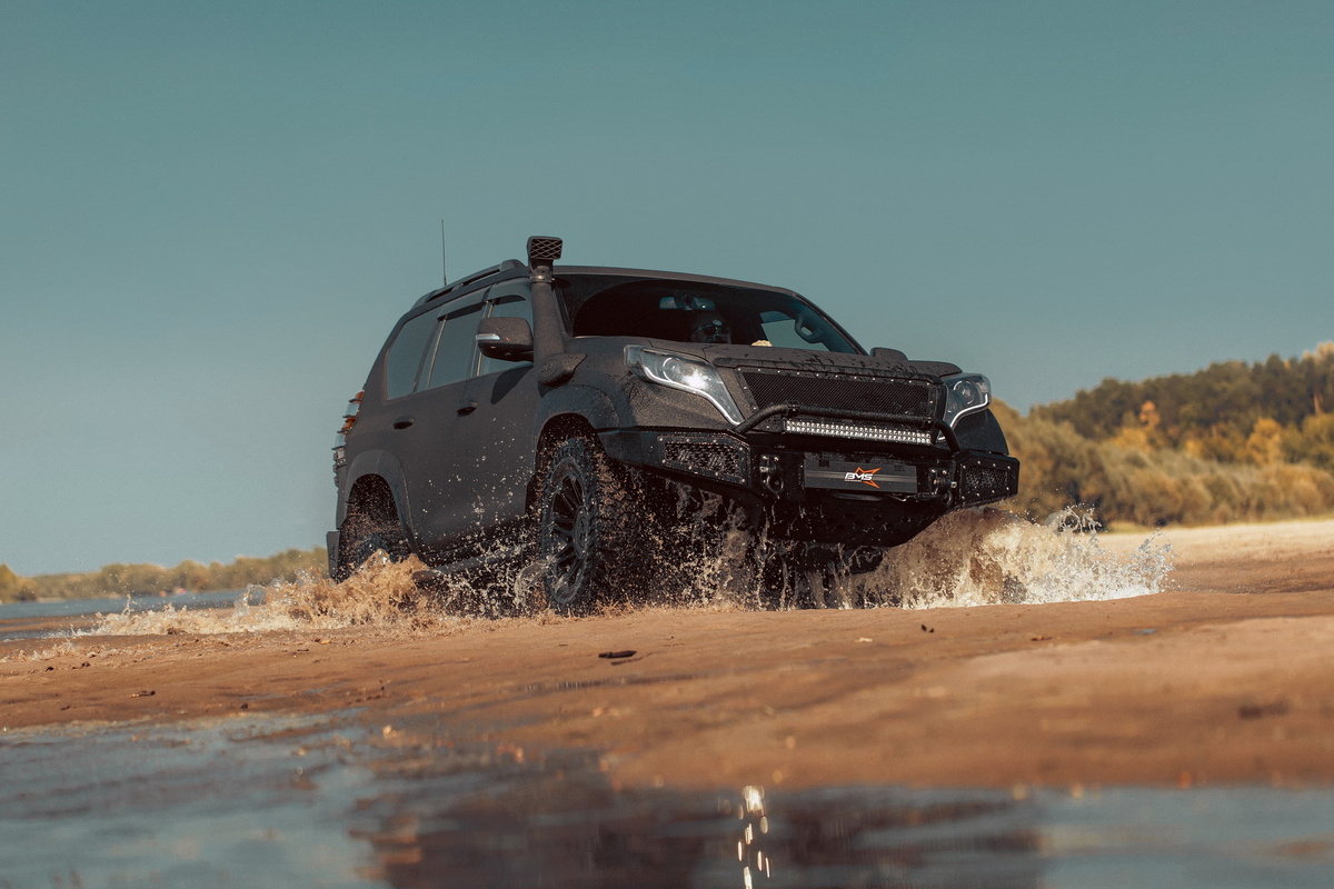 Land Cruiser Prado 150 с полным набором тюнинга 