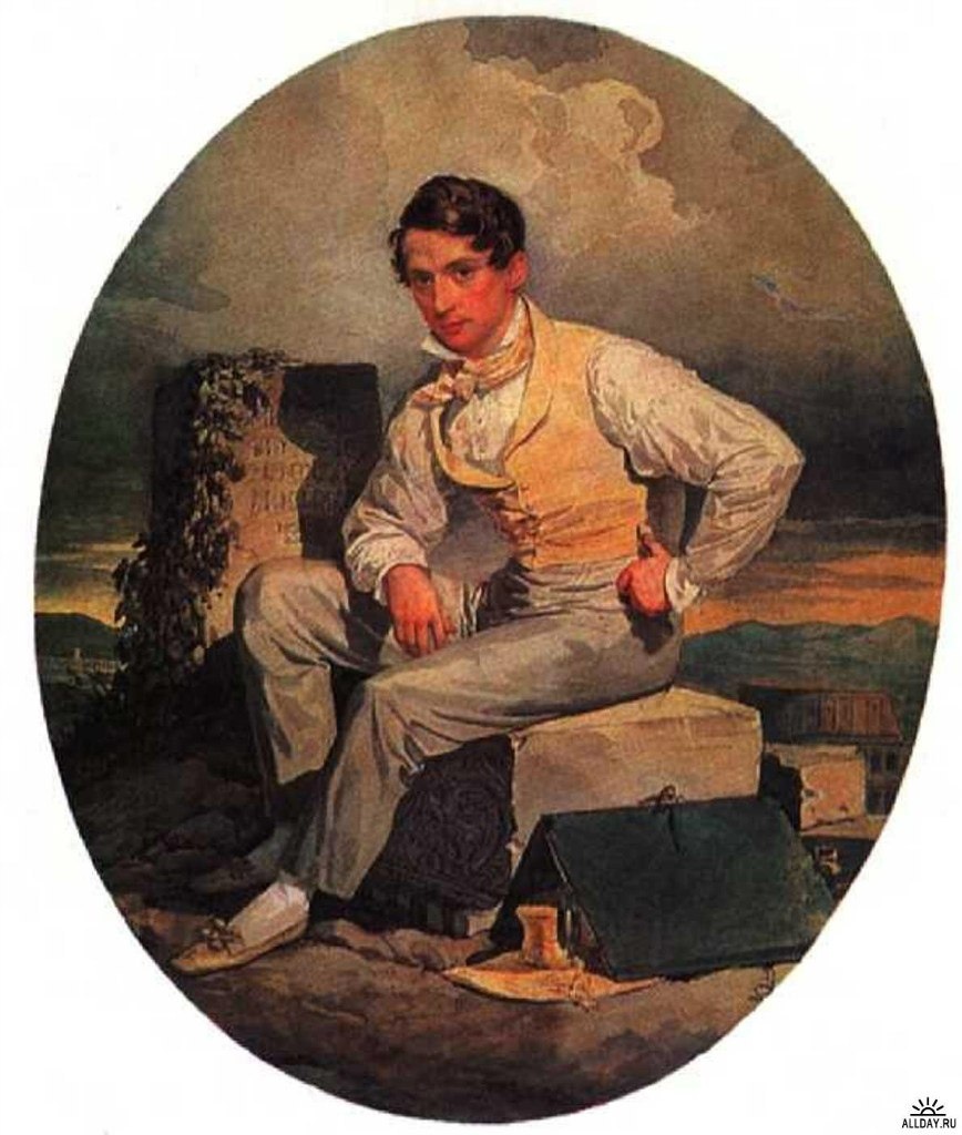 Автопортрет. 1830г. Русский музей, Санкт-Петербург