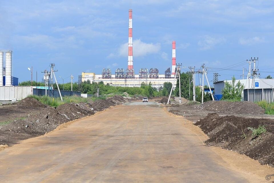    Ремонт дороги. Источник: Пресс-центр городской администрации