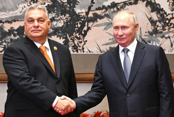    Виктор Орбан и Владимир Путин