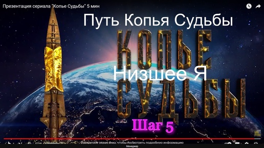 Путь Копья Судьбы. Шаг 5. Низшее Я. Воронка инферно. Иду на Украину!