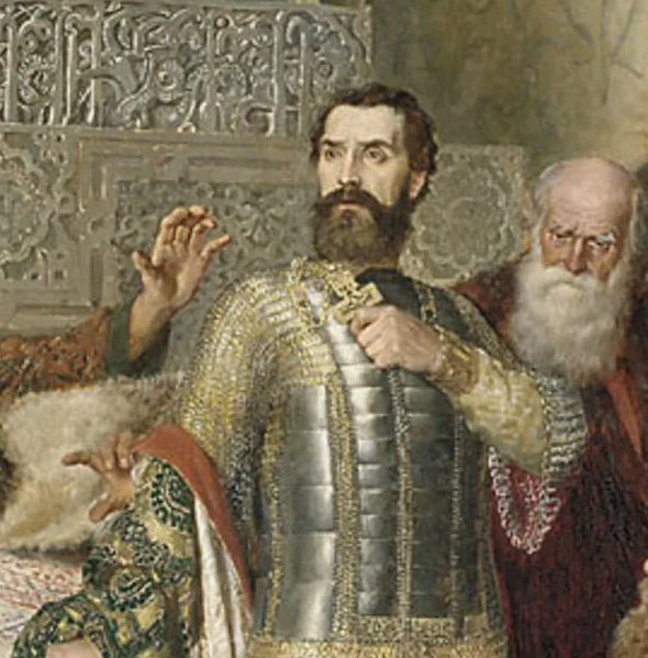 Михаил Черниговский в Орде. Источник: Яндекс-картинки