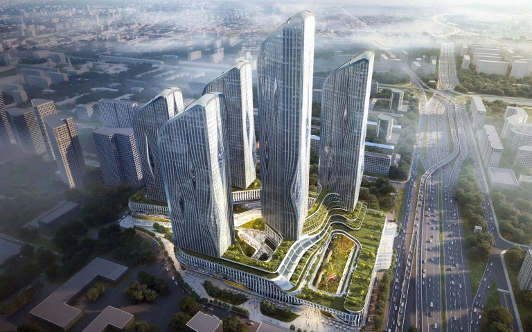 Визуализация ЖК Union Park, который будет расположен в Москве. Источник: РБК