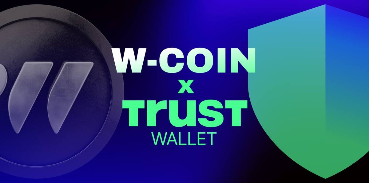 W-coin x Trust Wallet.