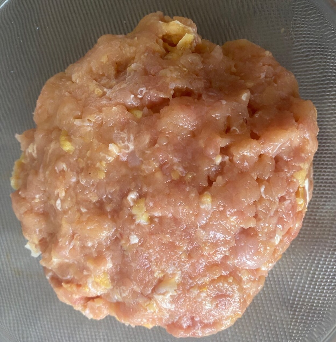 Фарш из домашней курицы. Фото автора