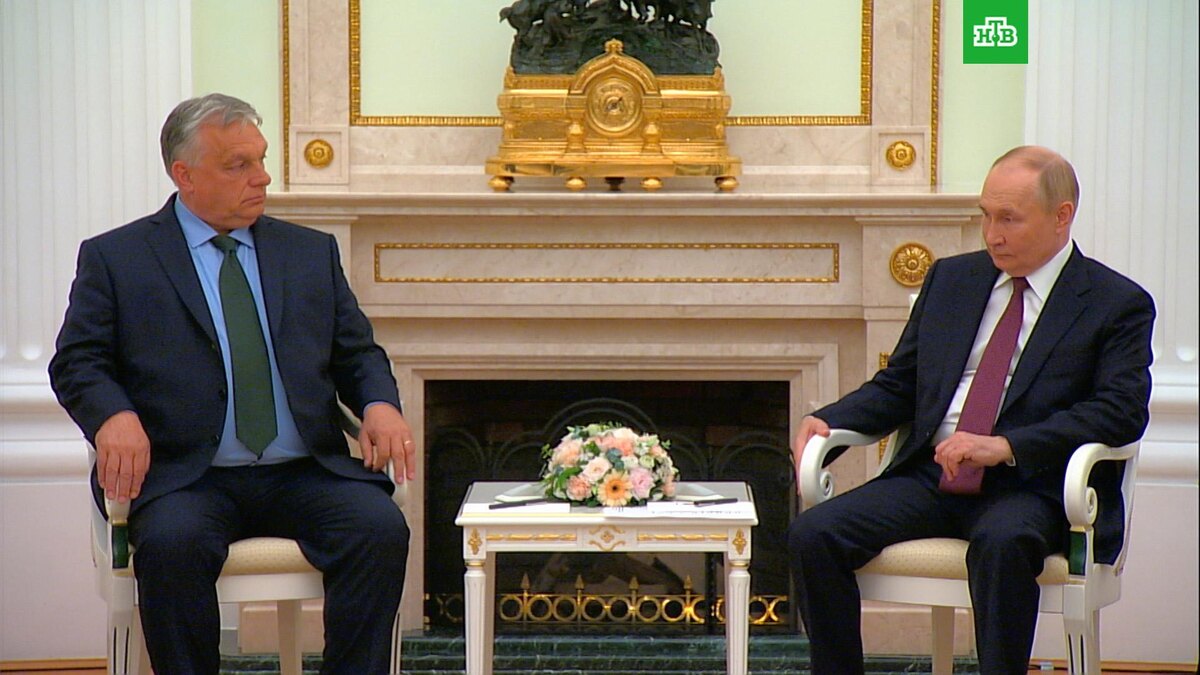    В Кремле проходят переговоры Путина и Орбана