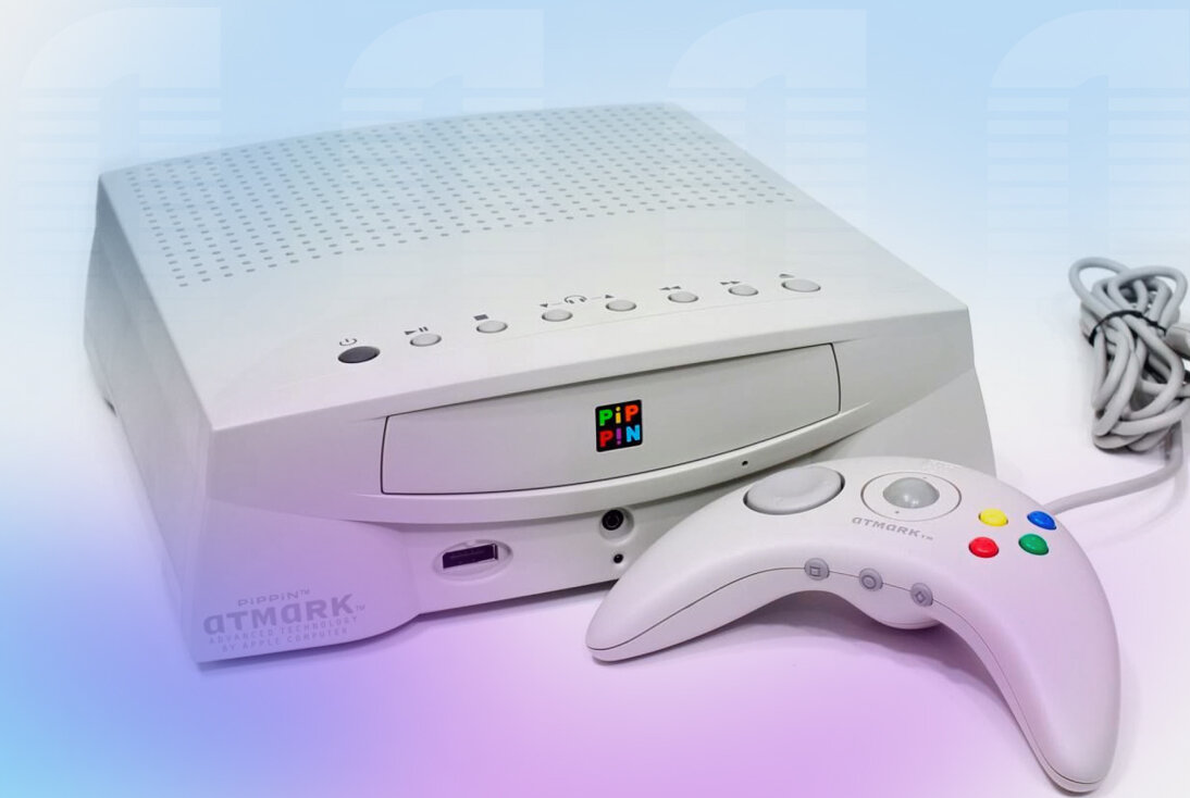 Так выглядит приставка Apple Pippin в базовой комплектации