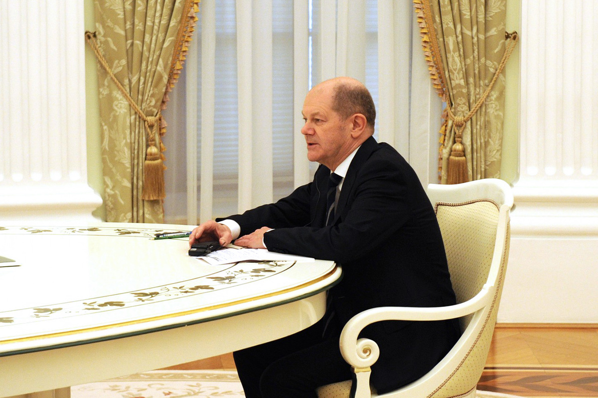 Олаф Шольц осудил визит премьер-министра Венгрии Виктора Орбана в Москву.  Фото: Фото: пресс-служба Администрации президента РФ / kremlin.ru