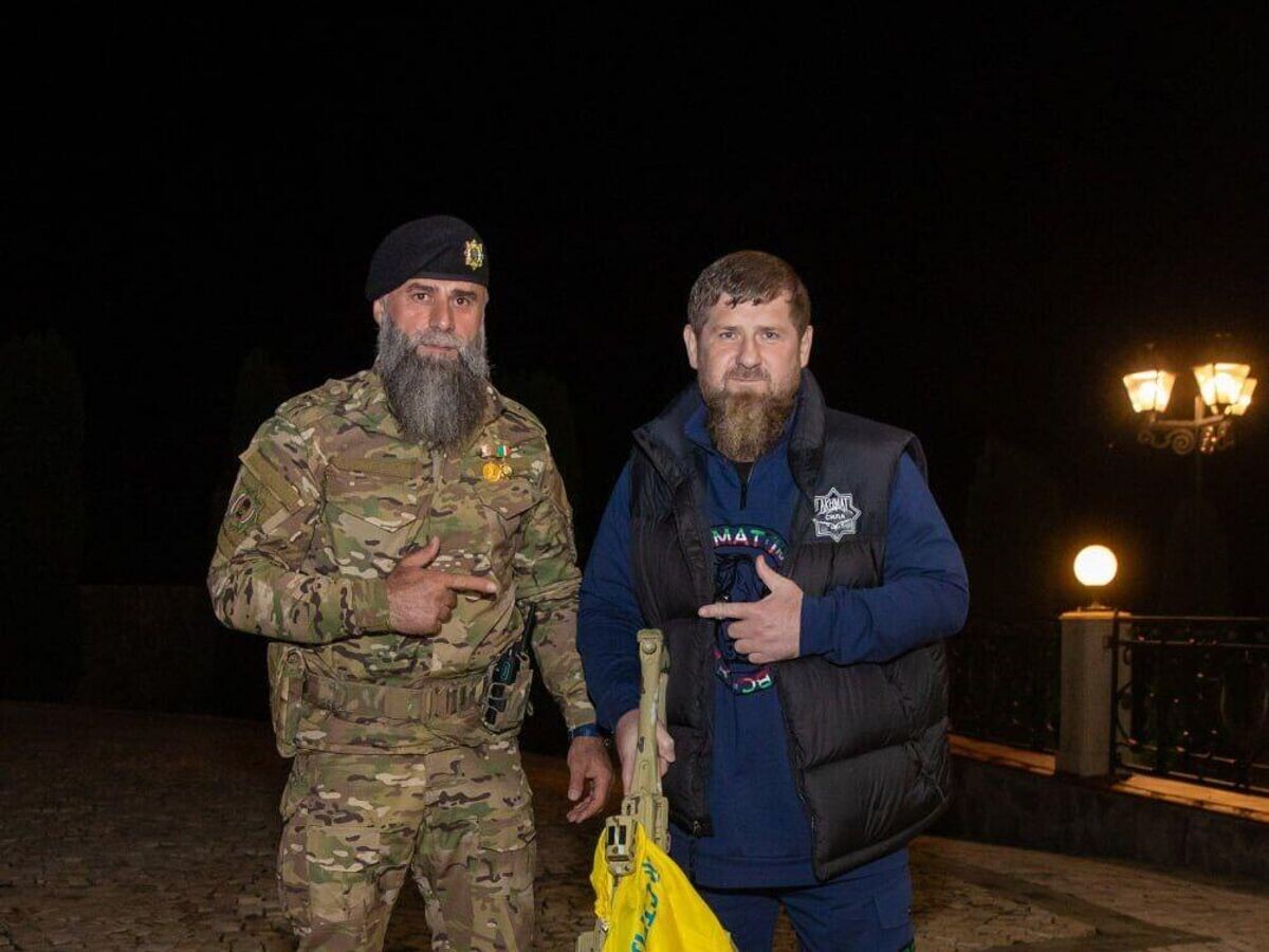    Рамзан Кадыров и Муса Иблаев© Фото : Kadyrov_95/Telegram