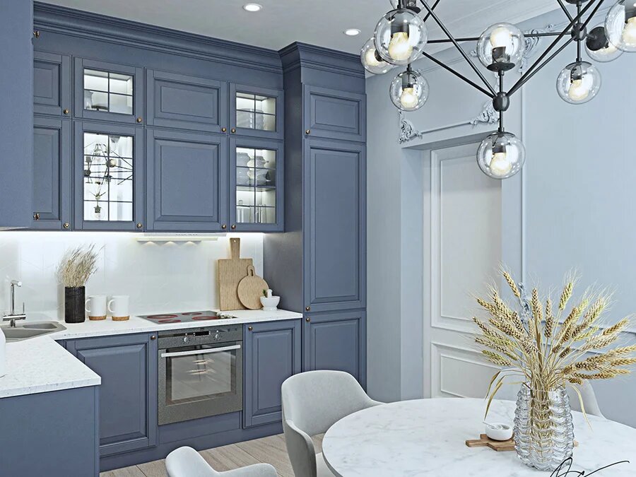 Кухня в стиле неоклассика (из личного архива А. Орлова)