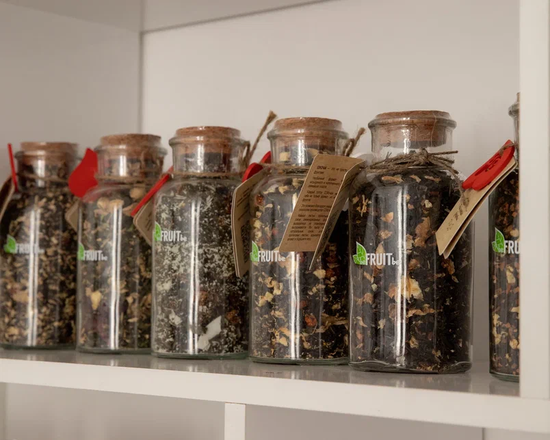 Баночки baFRUITbe c разными вкусами