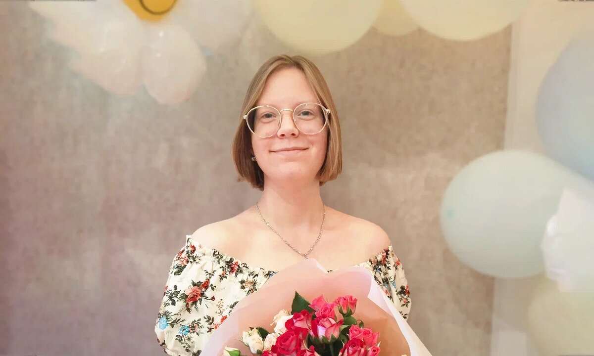 Алёна Ладысева, подопечная фонда "Алёша"