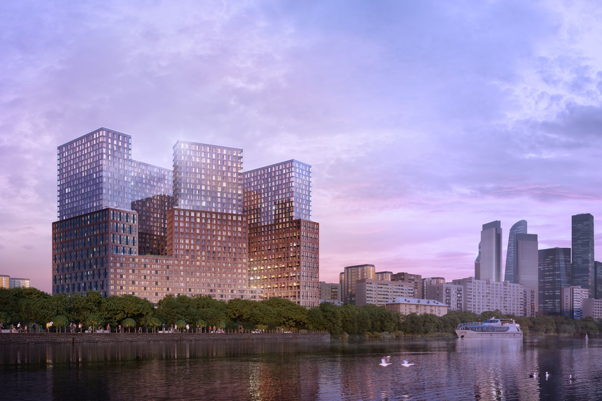 ЖК «Level Причальный» — один из проектов в обзоре. Источник: m2.ru