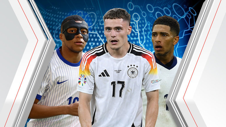    Килиан Мбаппе, Флориан Вирц и Джуд Беллингем.AFP, Reuters Global Look Press