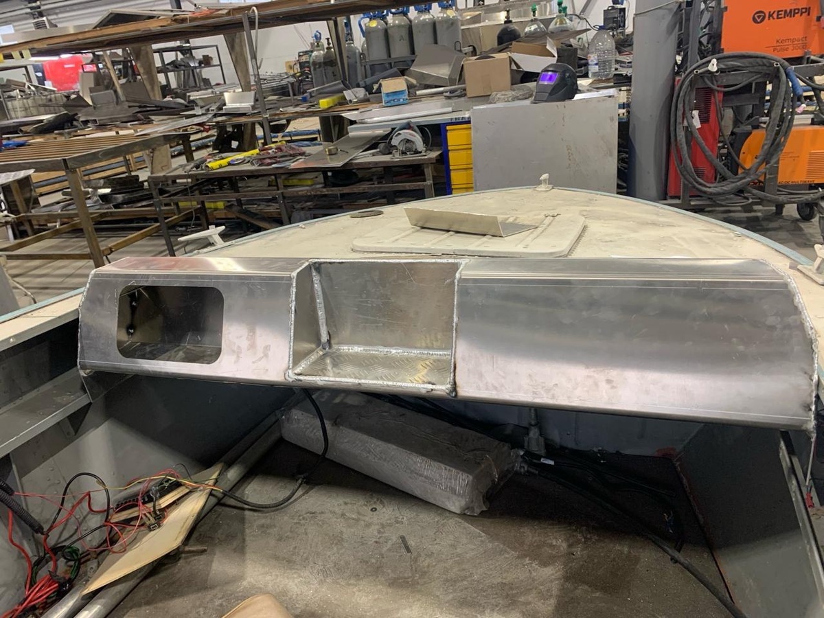 Тюнинг лодки прогресс 4